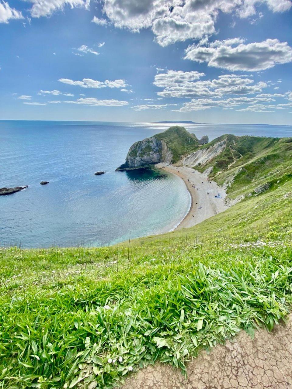 Holiday Home In Durdle Door With Stunning Sea View Уэст-Лулворт Экстерьер фото