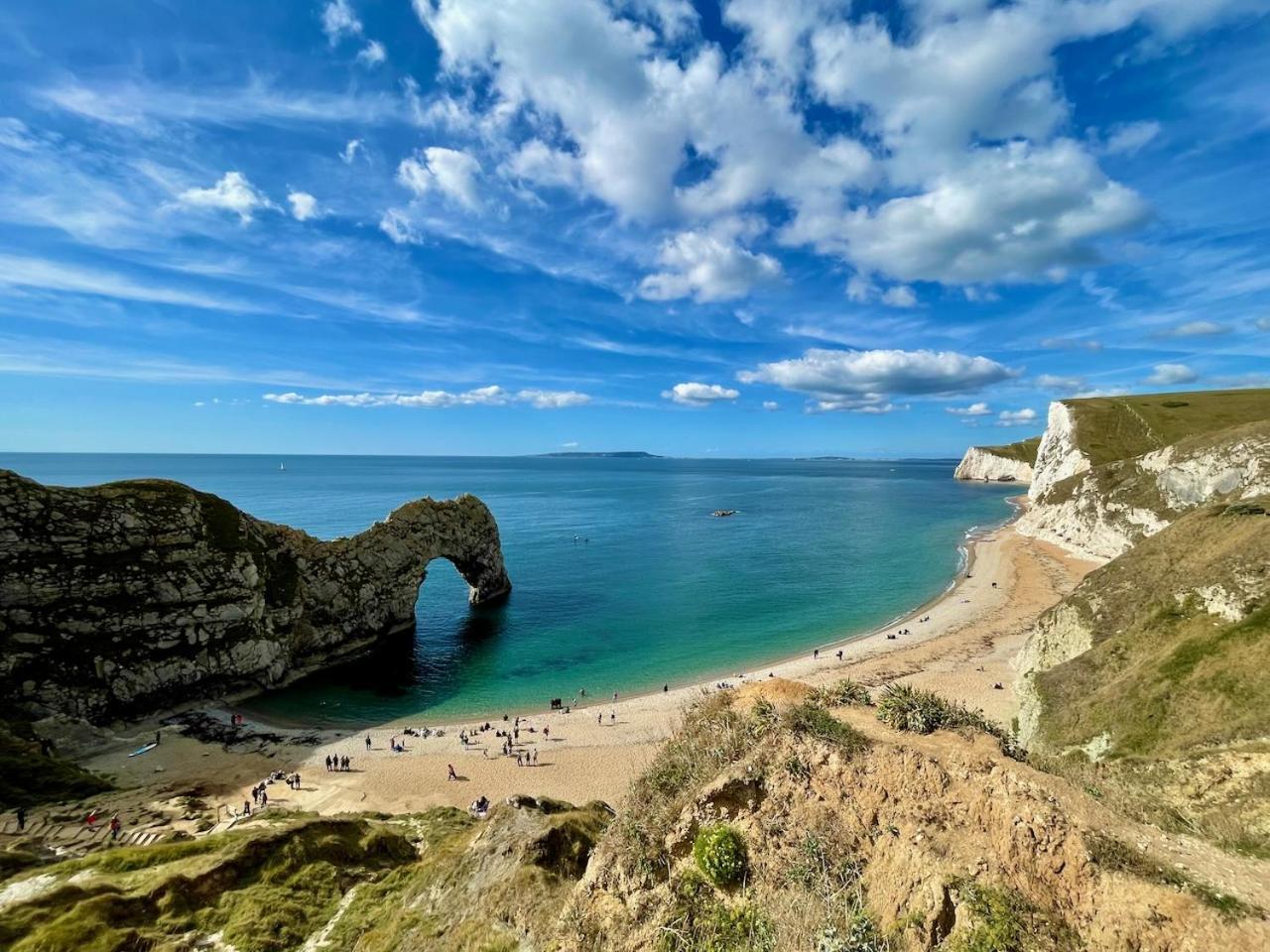 Holiday Home In Durdle Door With Stunning Sea View Уэст-Лулворт Экстерьер фото